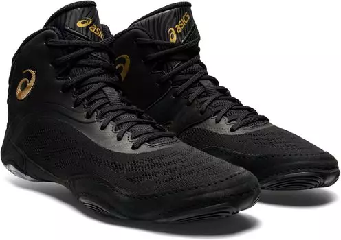 Кроссовки Split Elite Wrestling Shoe ASICS, цвет Black/Pure Gold
