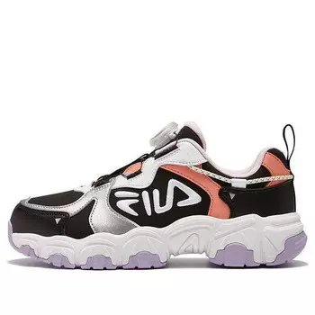 Кроссовки sport running shoes 'white black lilac' Fila, белый