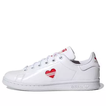 Кроссовки stan smith j 'valentine's day' Adidas, белый