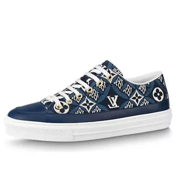 Кроссовки stellar sneakers 'blue monogram' Louis Vuitton, синий