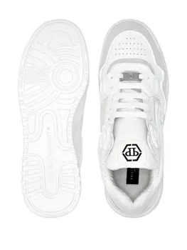 Кроссовки Strass Hexagon Philipp Plein, белый