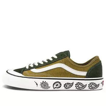 Кроссовки style 36 decon sf 'olive green' Vans, зеленый