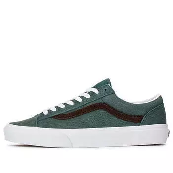 Кроссовки style 36 green Vans, зеленый