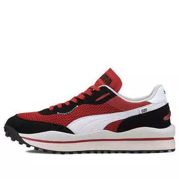 Кроссовки style rider 'stream on - high risk red' Puma, черный