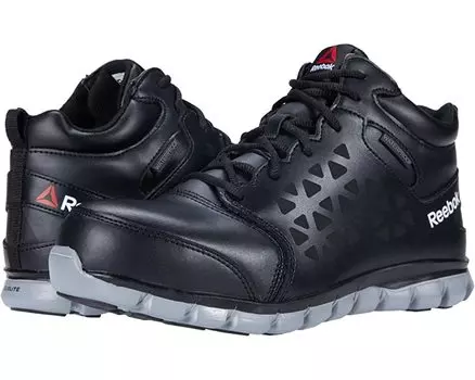 Кроссовки Sublite Cushion Work Mid Comp Toe EH Reebok Work, черный