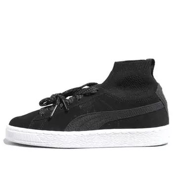 Кроссовки suede classic 'black' Puma, черный