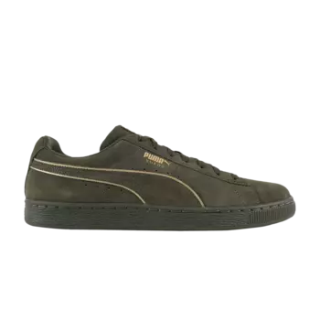 Кроссовки Suede Foil FS Puma, зеленый