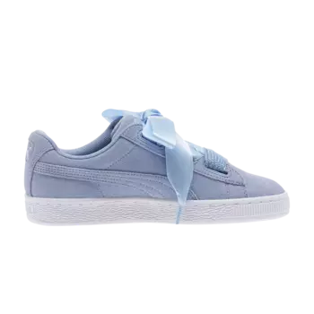 Кроссовки Suede Heart Jr. Puma, фиолетовый