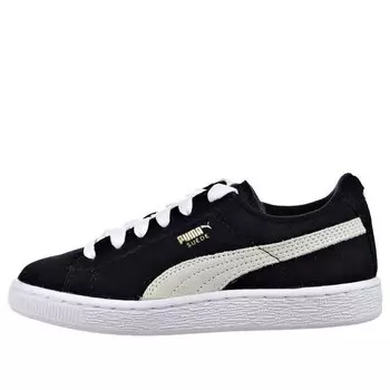 Кроссовки suede leisure shoes black/white Puma, черный