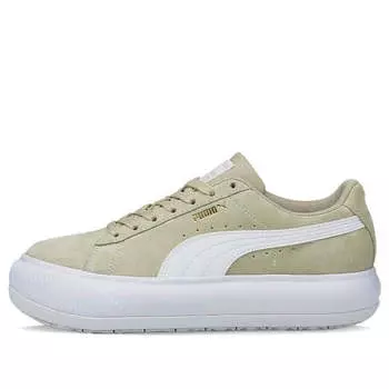 Кроссовки suede mayu 'putty' Puma, хаки