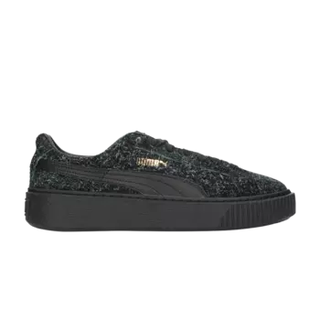 Кроссовки Suede Platform Puma, черный
