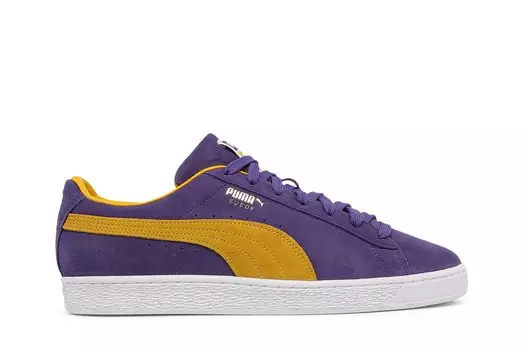 Кроссовки Suede Teams Puma, фиолетовый