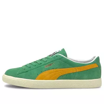 Кроссовки suede vintage 'amazon green saffron' Puma, зеленый