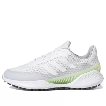 Кроссовки summervent spikeless golf 'white almost lime' Adidas, белый