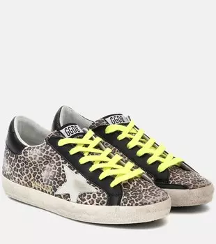 Кроссовки Super Star Golden Goose, бежевый