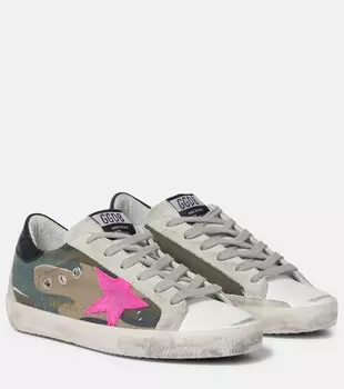 Кроссовки Super Star Golden Goose, разноцветный
