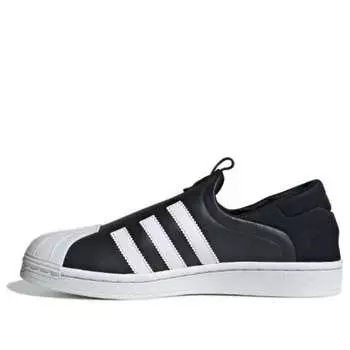 Кроссовки superstar slip-on Adidas, черный