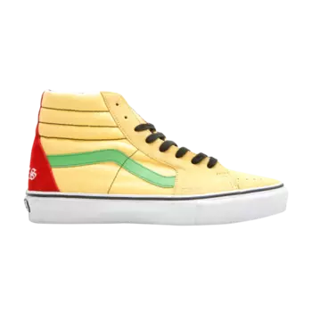 Кроссовки Supreme Sk8-Hi Vans, желтый