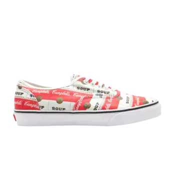 Кроссовки Supreme x Authentic Pros Soup' Vans, белый