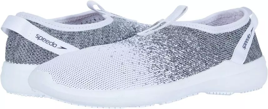 Кроссовки Surf Knit Pro Speedo, цвет White/Grey/Black