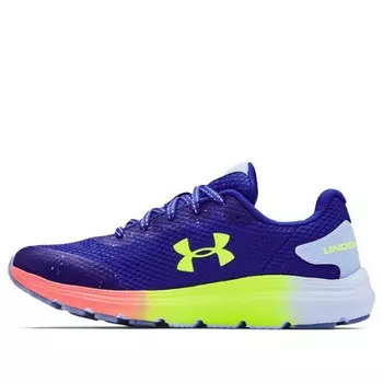 Кроссовки surge 2 sports shoes blue/green Under Armour, синий