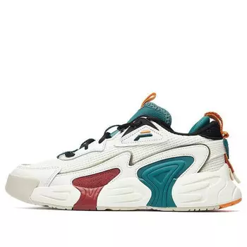 Кроссовки swarm red/white/green Fila, белый