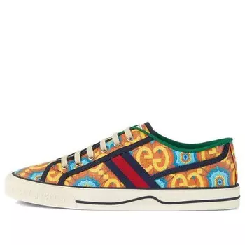 Кроссовки tennis 1977 'kaleidoscope' Gucci, синий