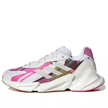Кроссовки thebe magugu x x9000l4 'white team shock pink' Adidas, розовый