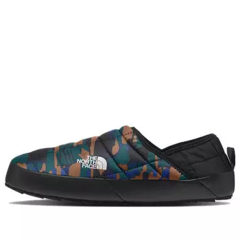 Кроссовки thermoball traction mules v 'black brown green' The North Face, черный