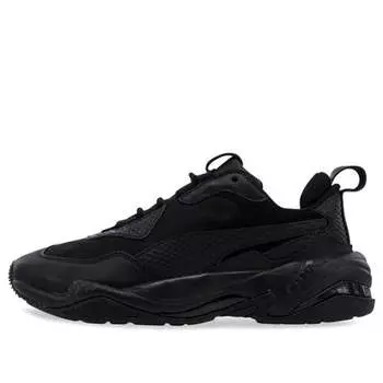 Кроссовки thunder desert 'triple black' Puma, черный