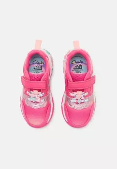 Кроссовки TIDAL STAR Clarks, розовый