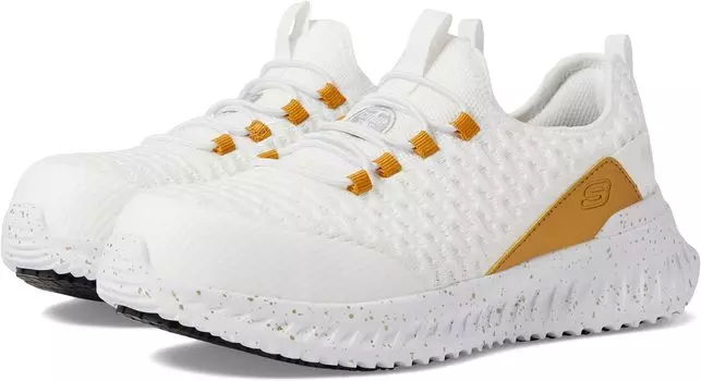 Кроссовки Tilido Comp Toe SKECHERS Work, цвет White/Gold