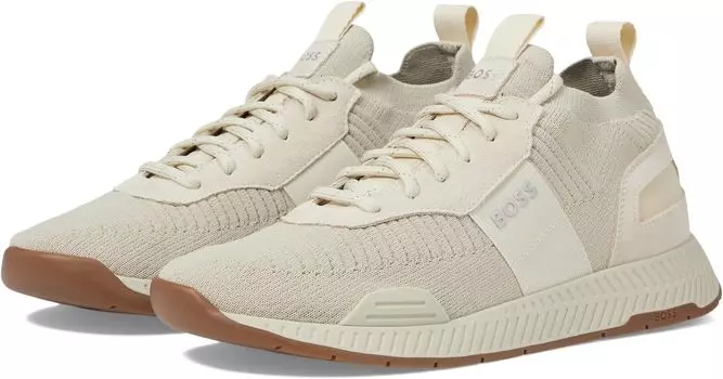 Кроссовки Titanium Running Sneaker BOSS, цвет Open White