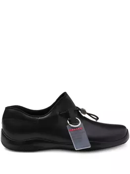 Кроссовки Toblach slip-on Prada, черный