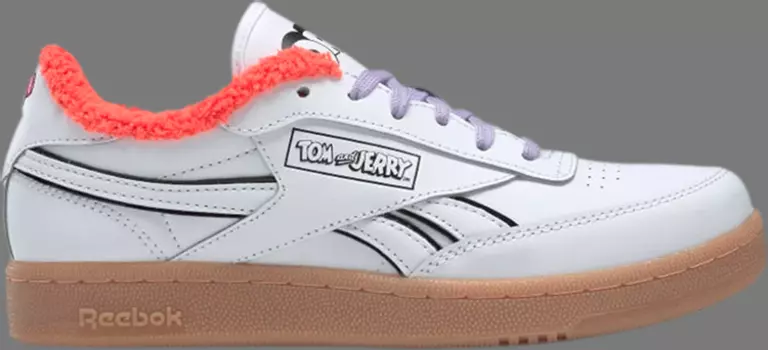 Кроссовки tom & jerry x club c revenge big kid 'droopy' Reebok, белый