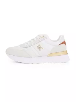 Кроссовки TOMMY HILFIGER, цвет Kitt