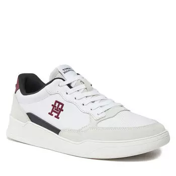 Кроссовки Tommy Hilfiger ElevatedCupsole Lth, белый