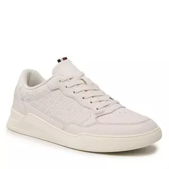 Кроссовки Tommy Hilfiger ElevatedCupsole Mono, экрю