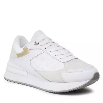 Кроссовки Tommy Hilfiger ElevatedEmbossed Runner, белый