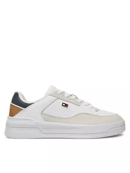 Кроссовки Tommy Hilfiger Essent Basket FW0FW08615, белый