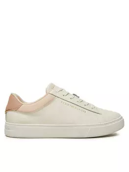 Кроссовки Tommy Hilfiger Essential Court FW0FW08320, бежевый