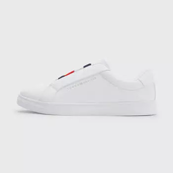 Кроссовки Tommy Hilfiger Leather Slip-on, белый