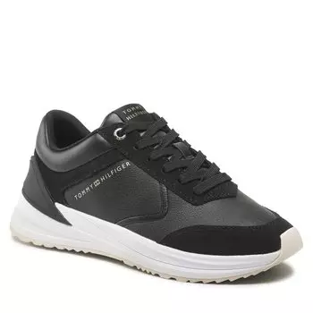 Кроссовки Tommy Hilfiger RunnerWith Heel, черный