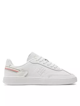 Кроссовки Tommy Hilfiger Th Heritage Court Sneaker Strps, белый
