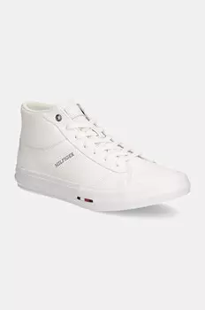 Кроссовки Tommy Hilfiger TH HI VULC STREET RWB LTH, белый