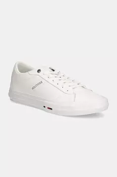 Кроссовки Tommy Hilfiger TH HI VULC STREET RWB LTH LOW, белый