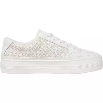 Кроссовки Tommy Hilfiger Vulc Monogram, белый
