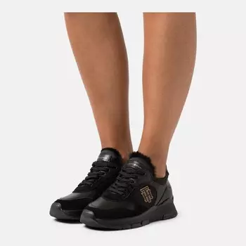 Кроссовки Tommy Hilfiger Warmlined Runner, black