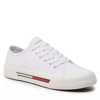 Кроссовки Tommy Jeans LowCut Wmns, белый