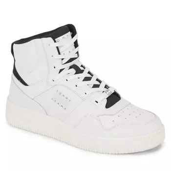 Кроссовки Tommy Jeans TjmBasket Mid, белый